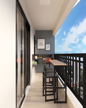 Design de Apartamentos Pequenos em Água Azul - Guarulhos